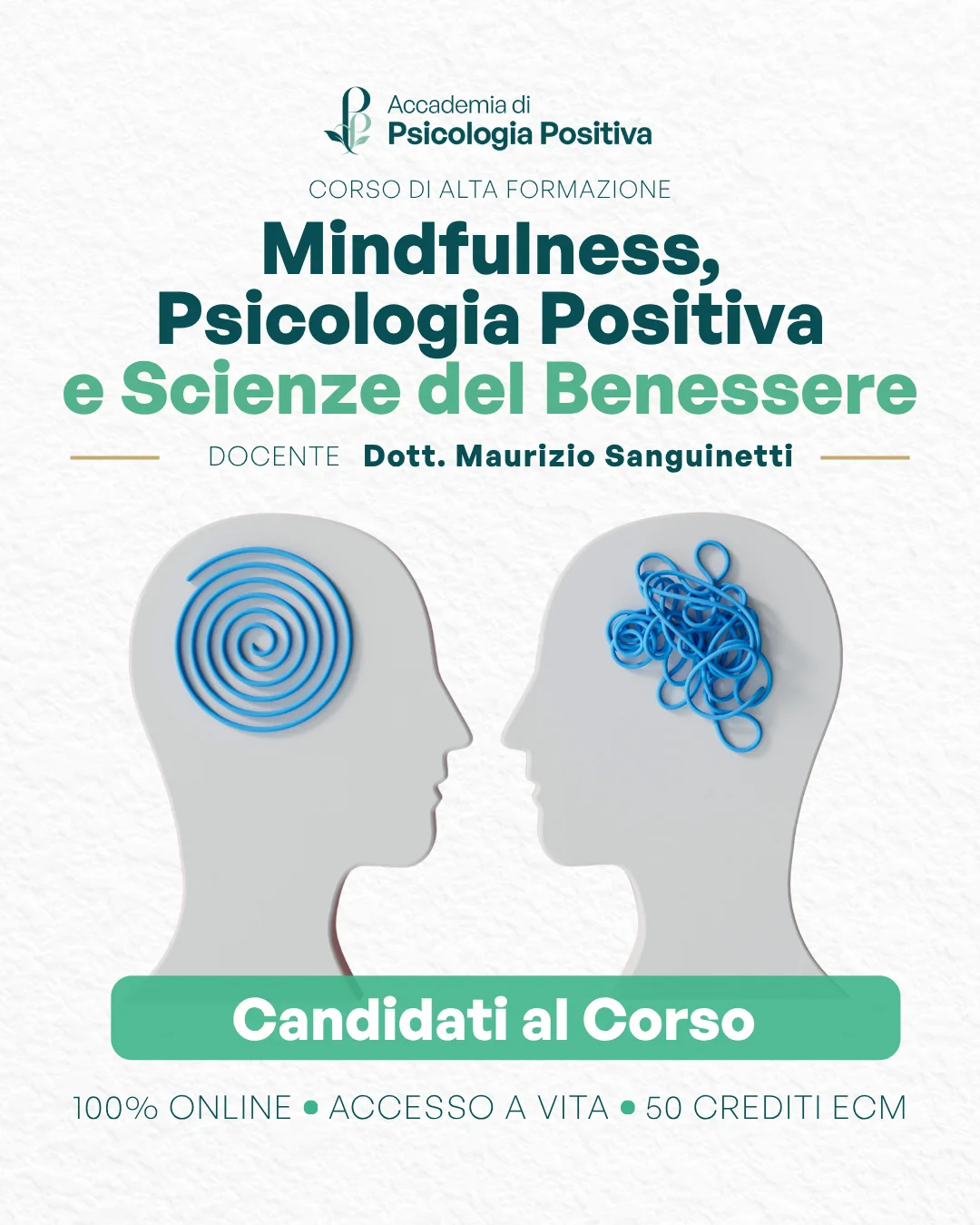 Accademia di Psicologia Positiva — Grafica ADS · candidatura al corso