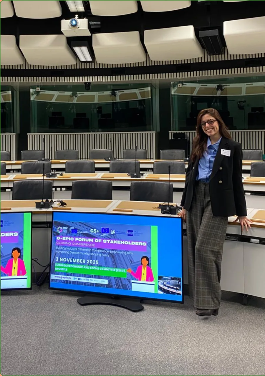 Maria Teresa D'Ambra al G-EPIC Forum of Stakeholders, EESC Bruxelles